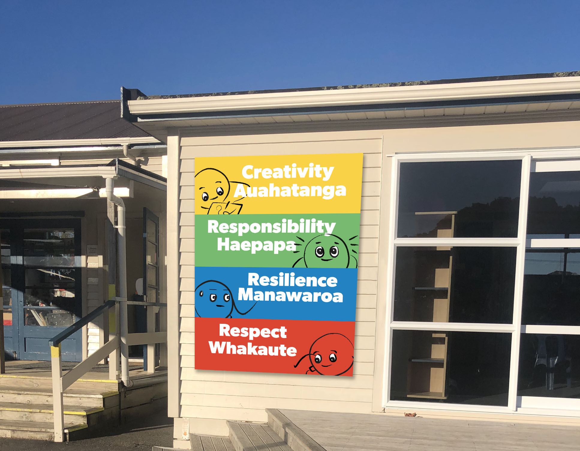 Pōro in situ at school