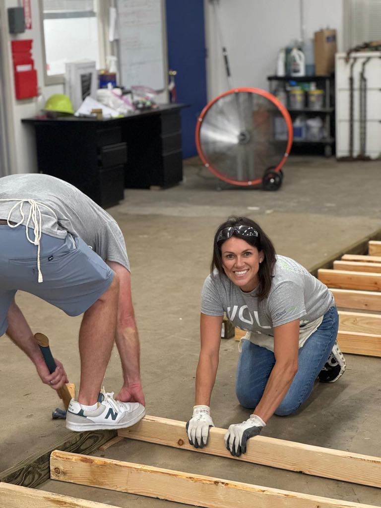 Gexa Energy volunteers at Habitat for Humanity