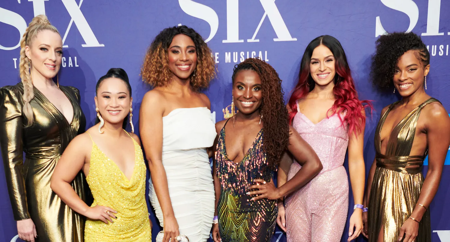 Six the Musical stars.