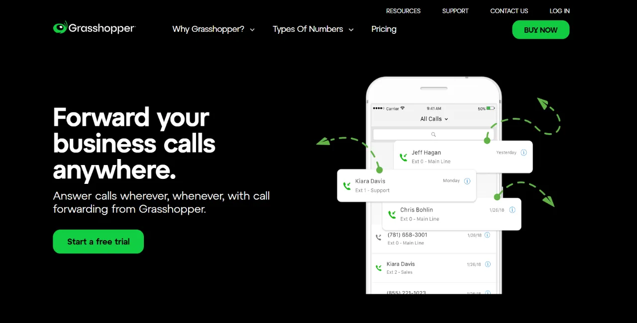 GoDaddy Conversations alternatives - grasshopper