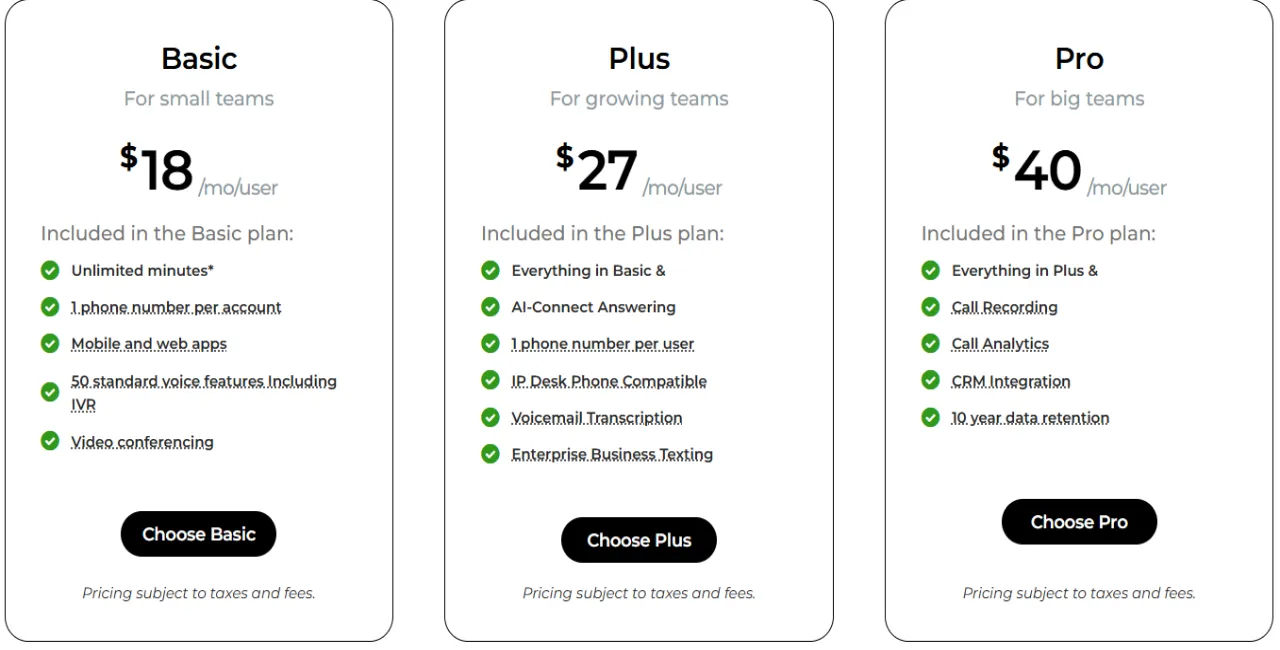Phone.com pricing 