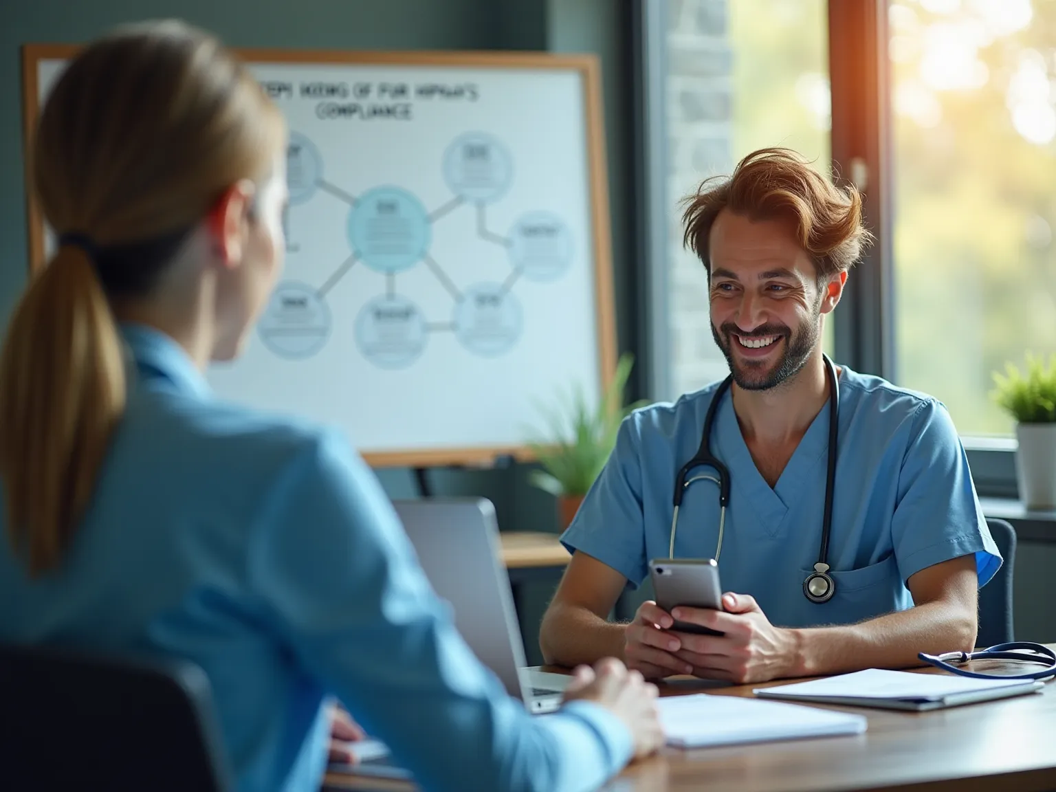 Mobile Phone Communications Compliance for Records Retention in Healthcare