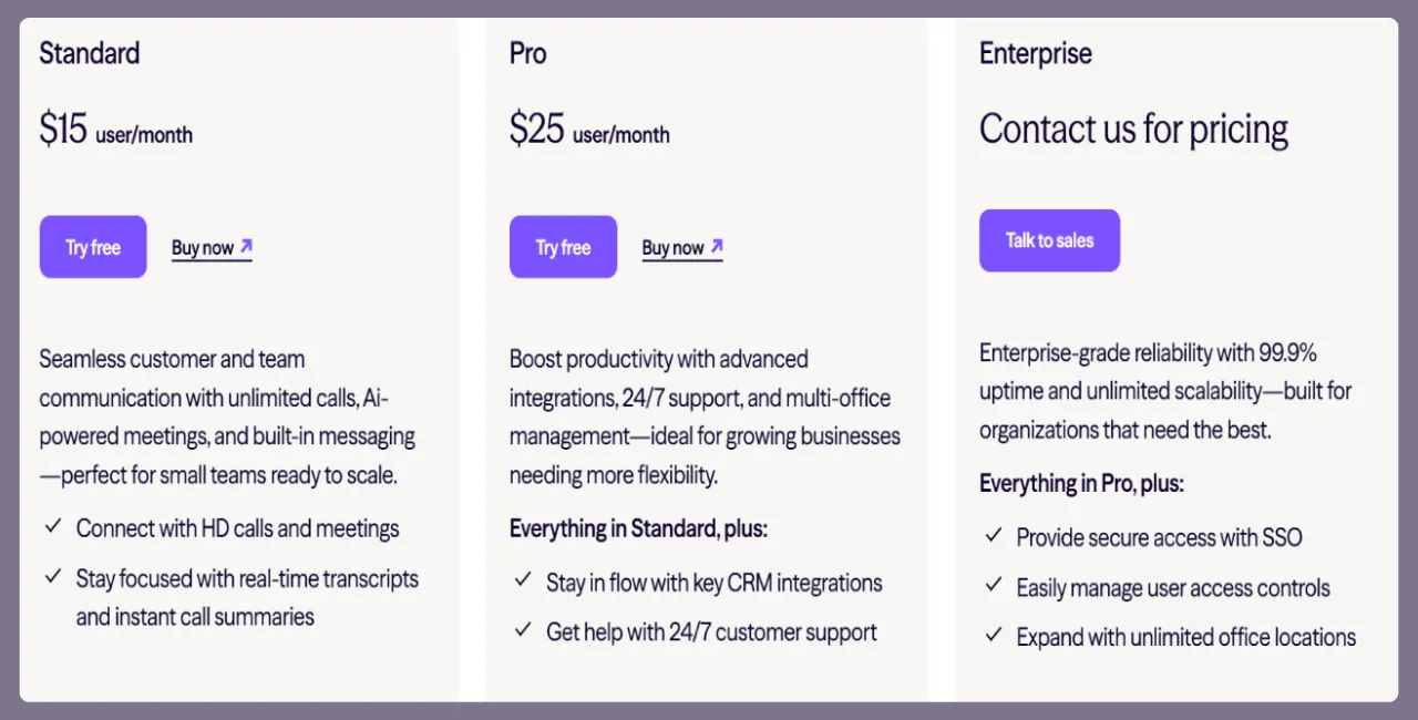dialpad vs grasshopper vs iPlum