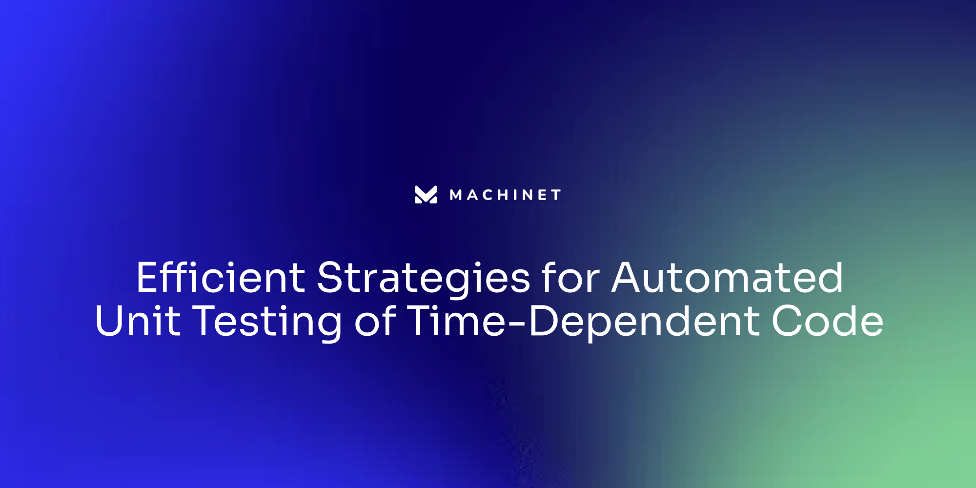 Efficient Strategies for Automated Unit Testing of Time-Dependent Code