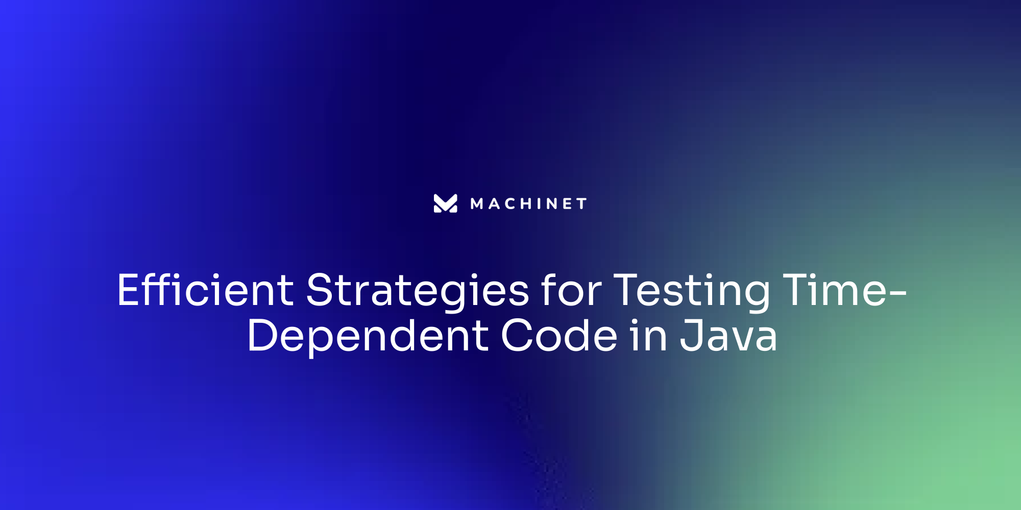 Efficient Strategies for Testing Time-Dependent Code in Java