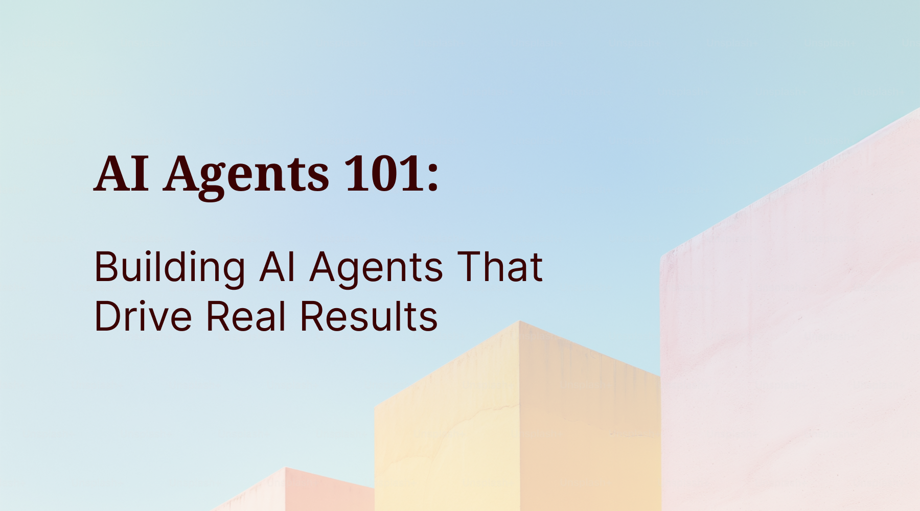 AI Agents 101 Workshop