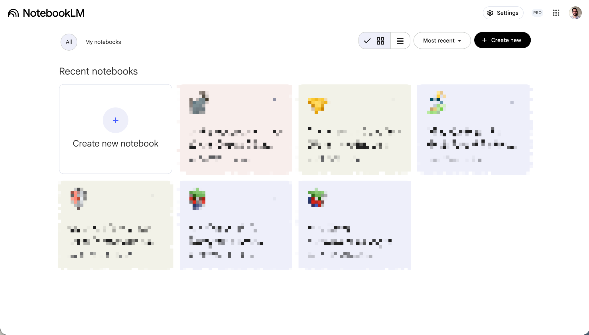 NotebookLM Dashbaord