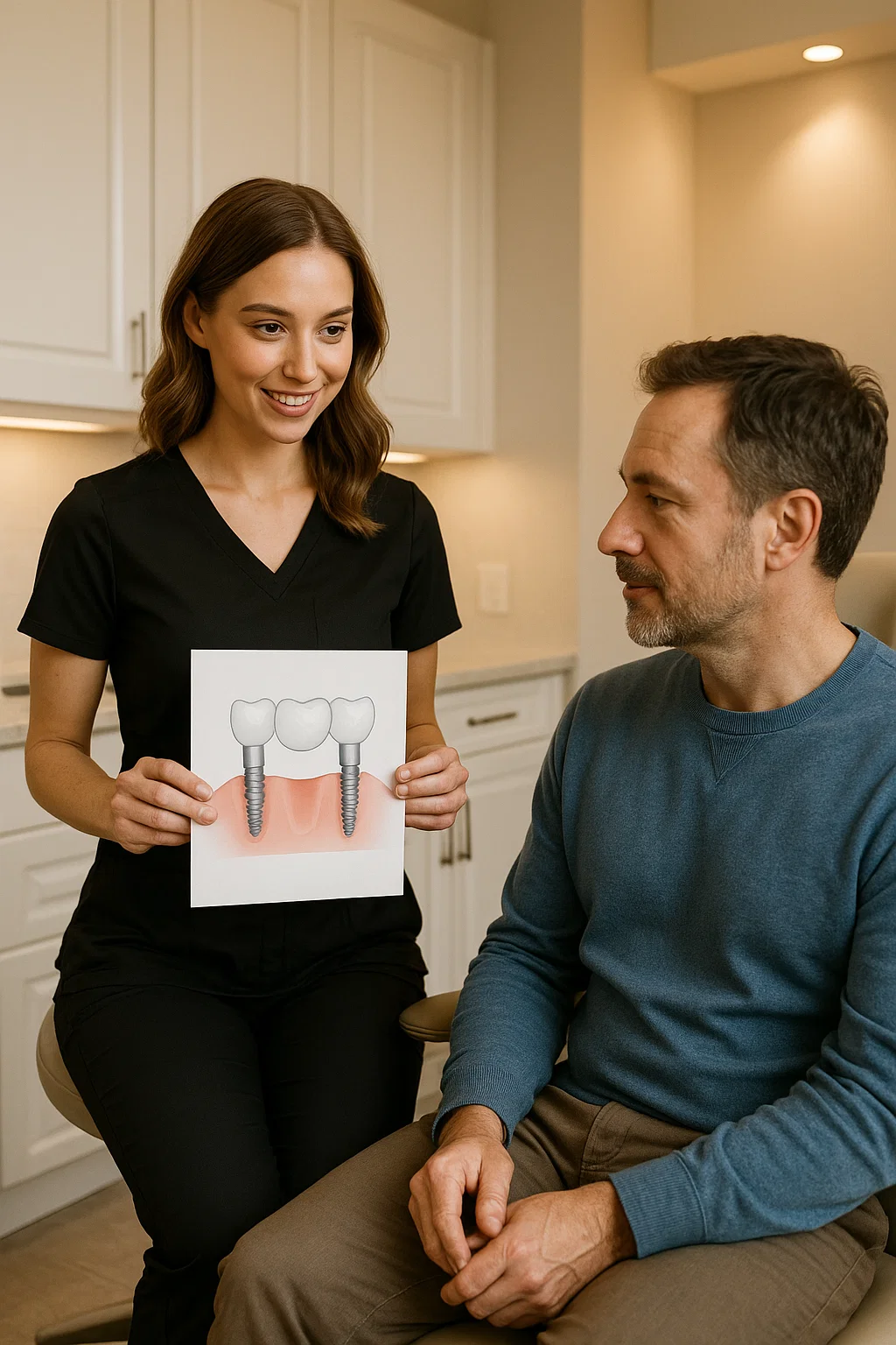 Dental Implant Bridge in Fountain Valley
