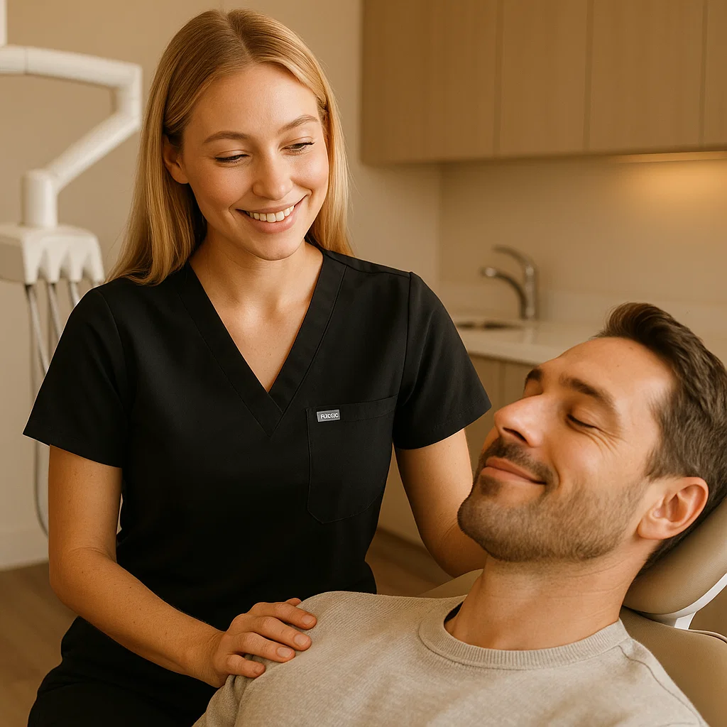 Non-invasive tools for a more relaxed visit.