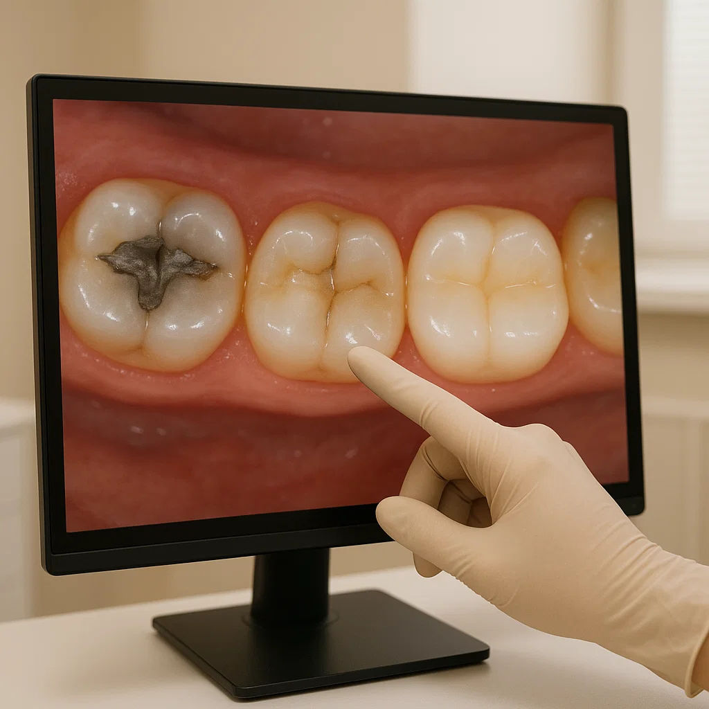 Digital scans mean no messy impressions.