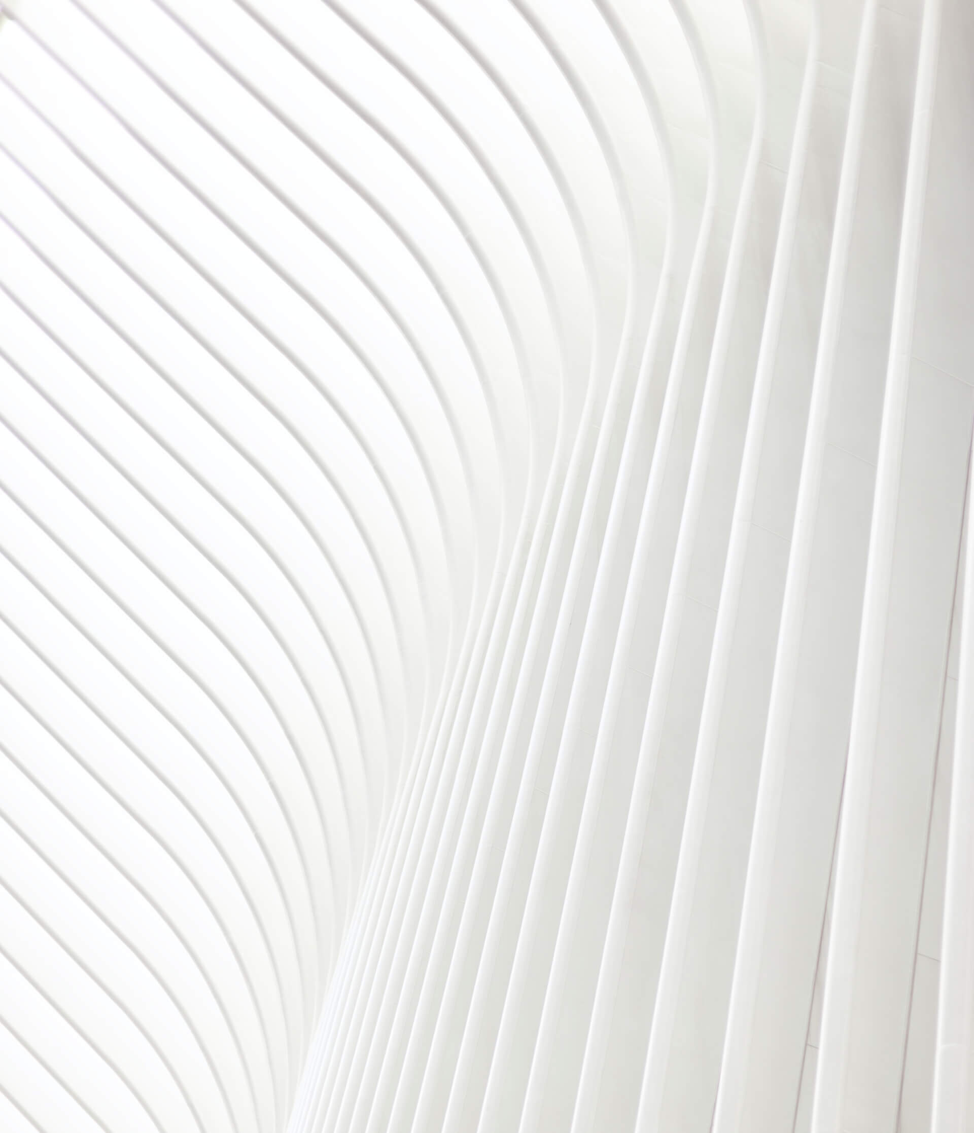 White geometric background