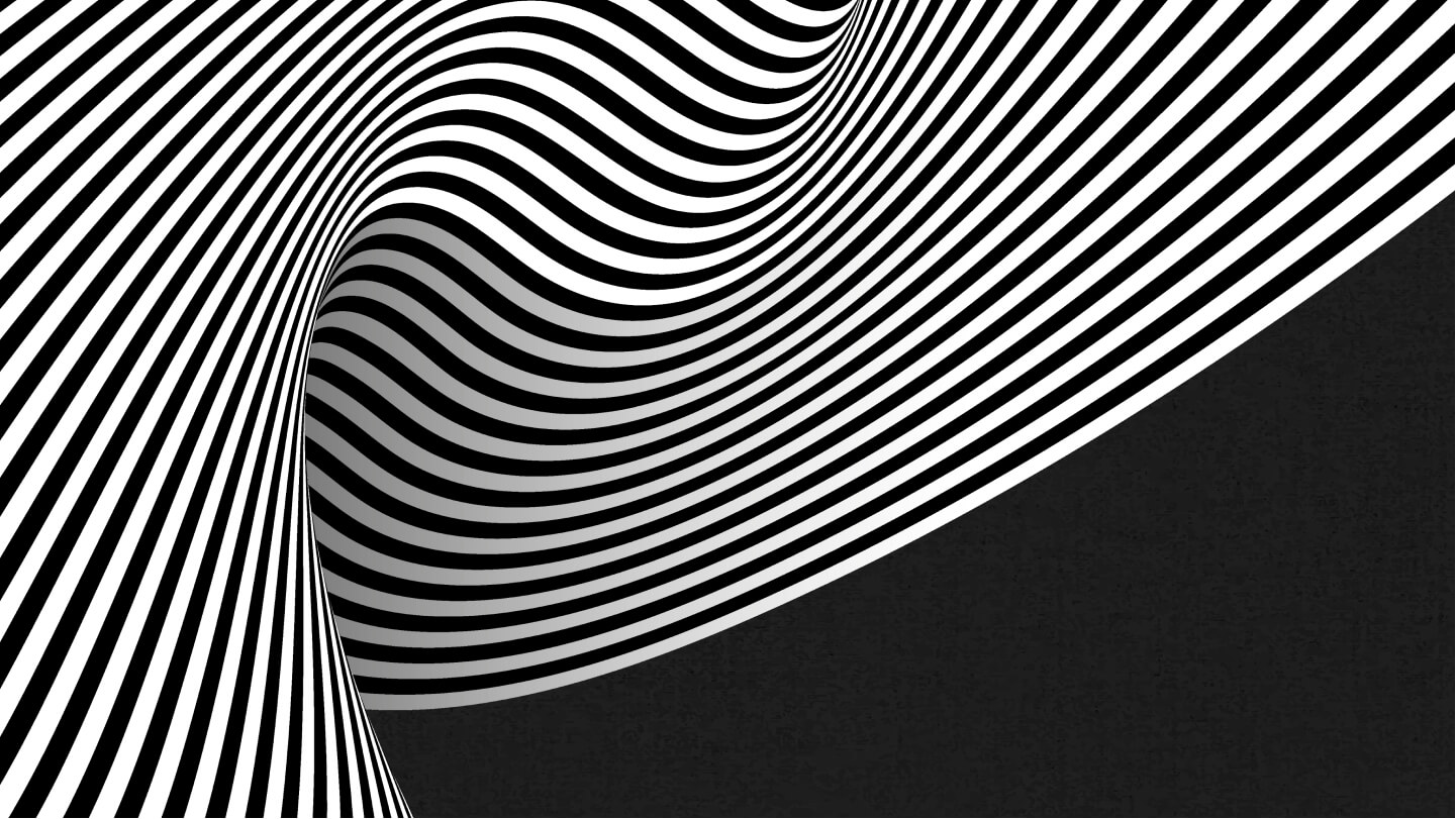 Red square outline on a black background