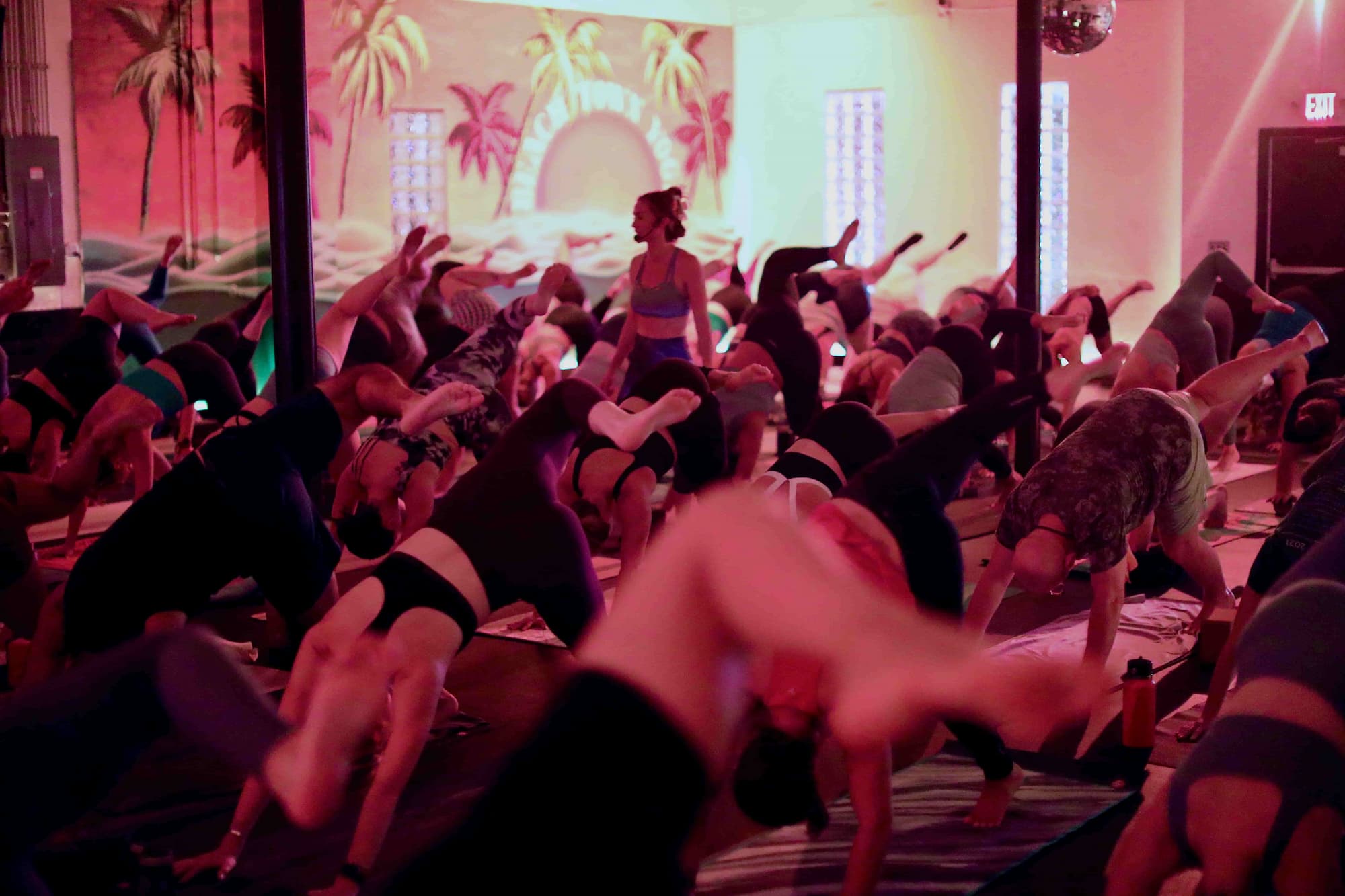 beach town yoga studio in downtown st petersburg