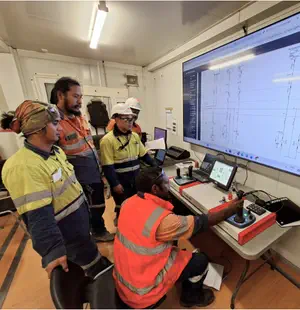 DCA simulator training session