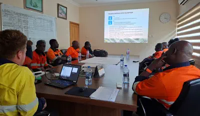 DCA classroom training for drill operators