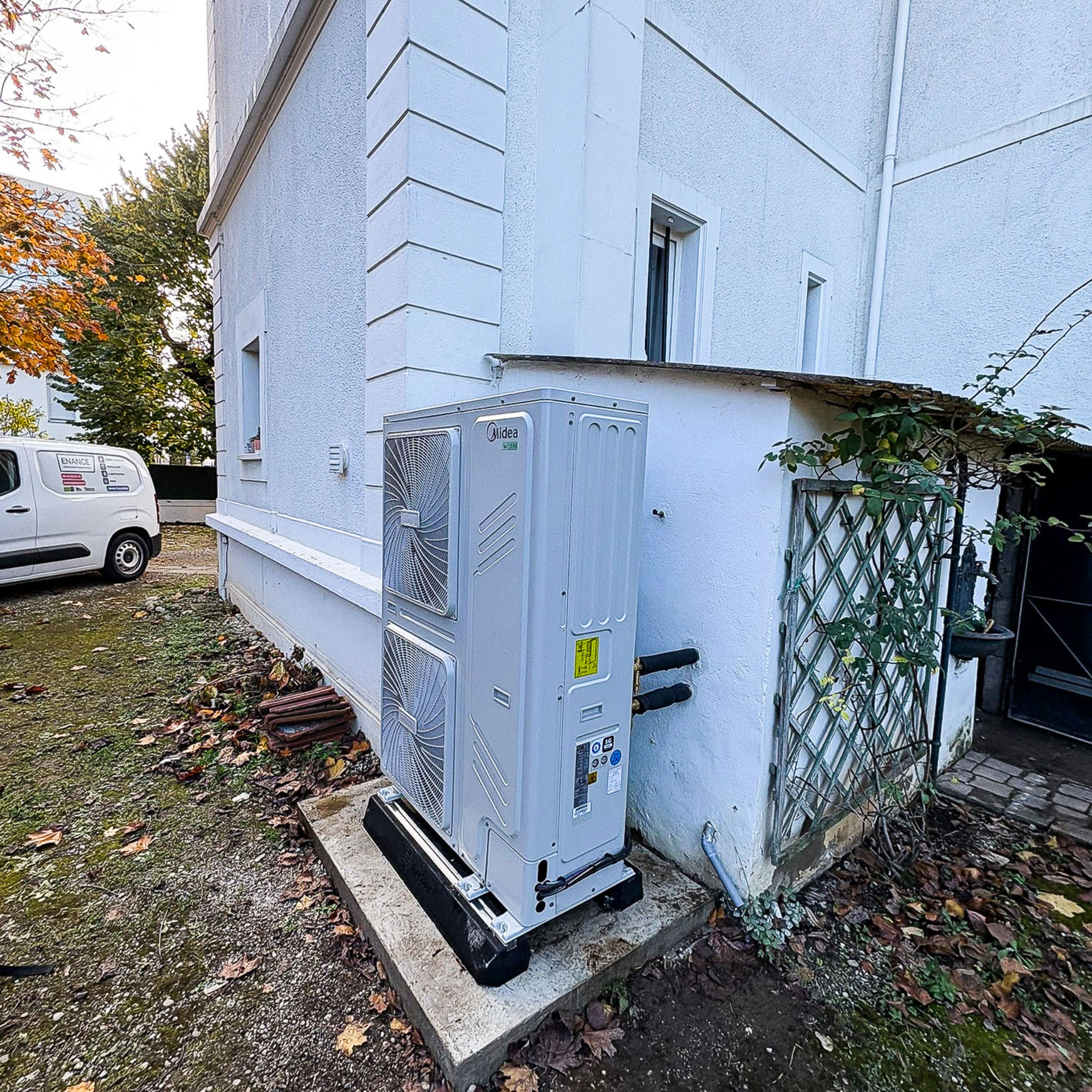 Pompe à chaleur air eau monobloc MIDEA à Chassieu