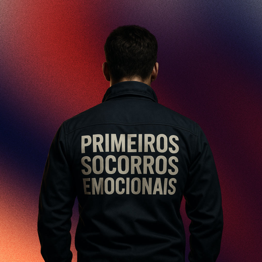 Brigada em simulação prática de primeiros socorros emocionais