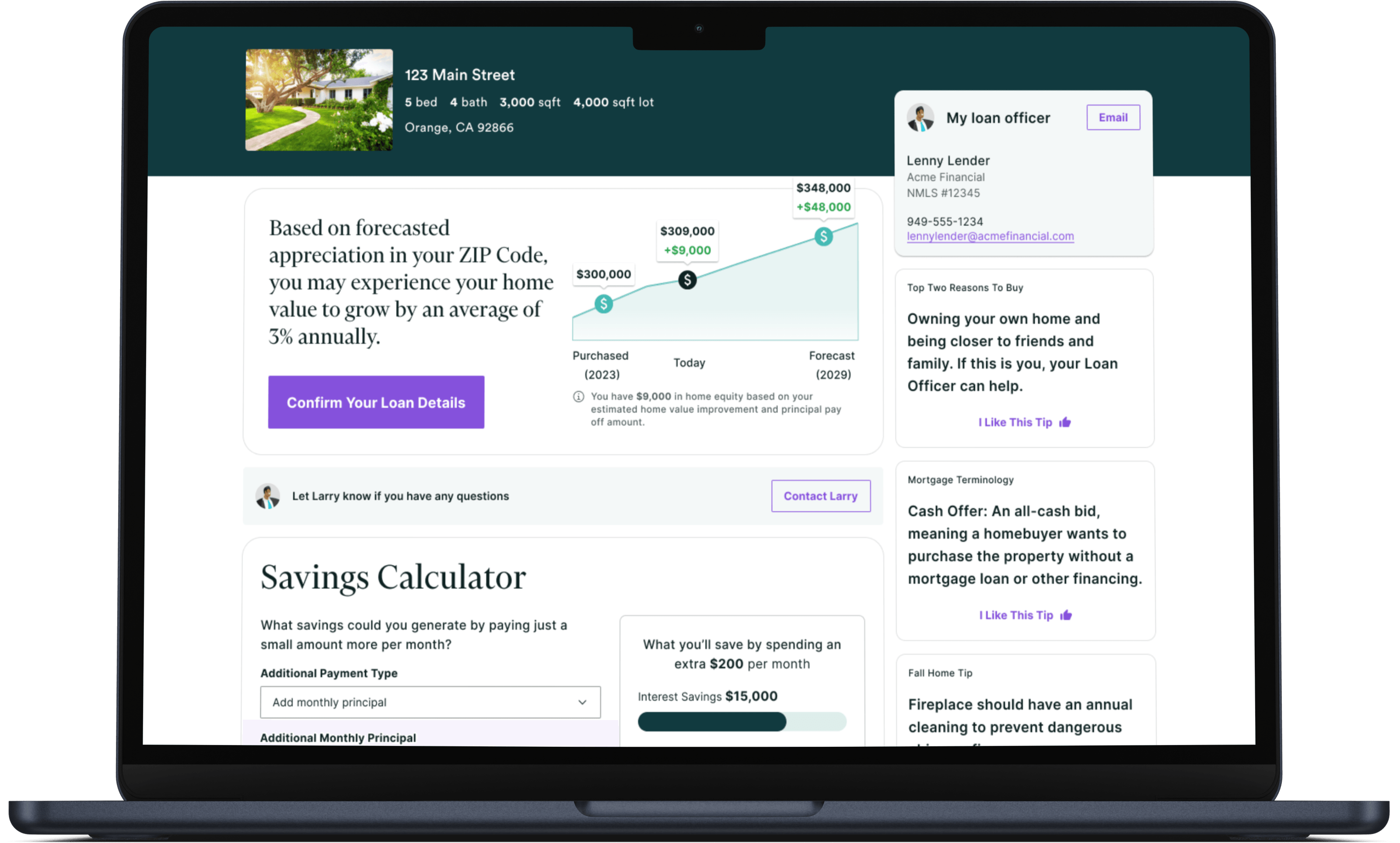 Home Bot Example Report Home Report