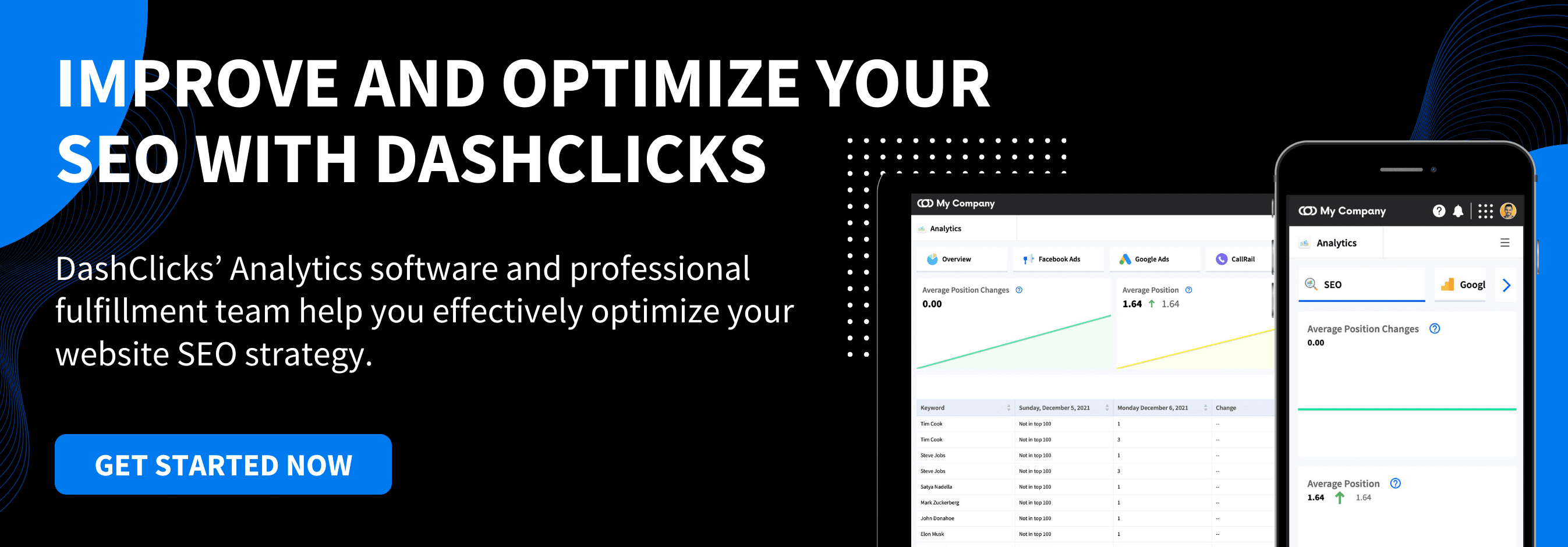 Improve and Optimize Your SEO With DashClicks