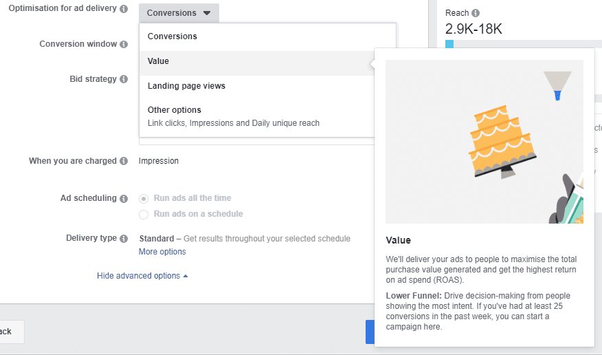 Optimize Facebook Ads for Value