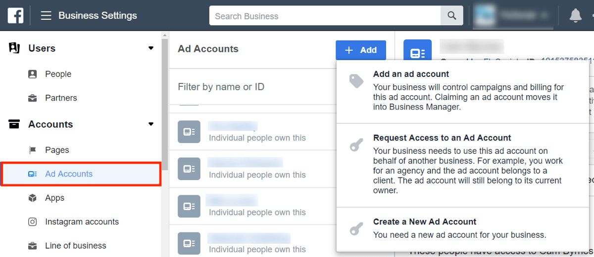 Add Your Facebook Ad Account