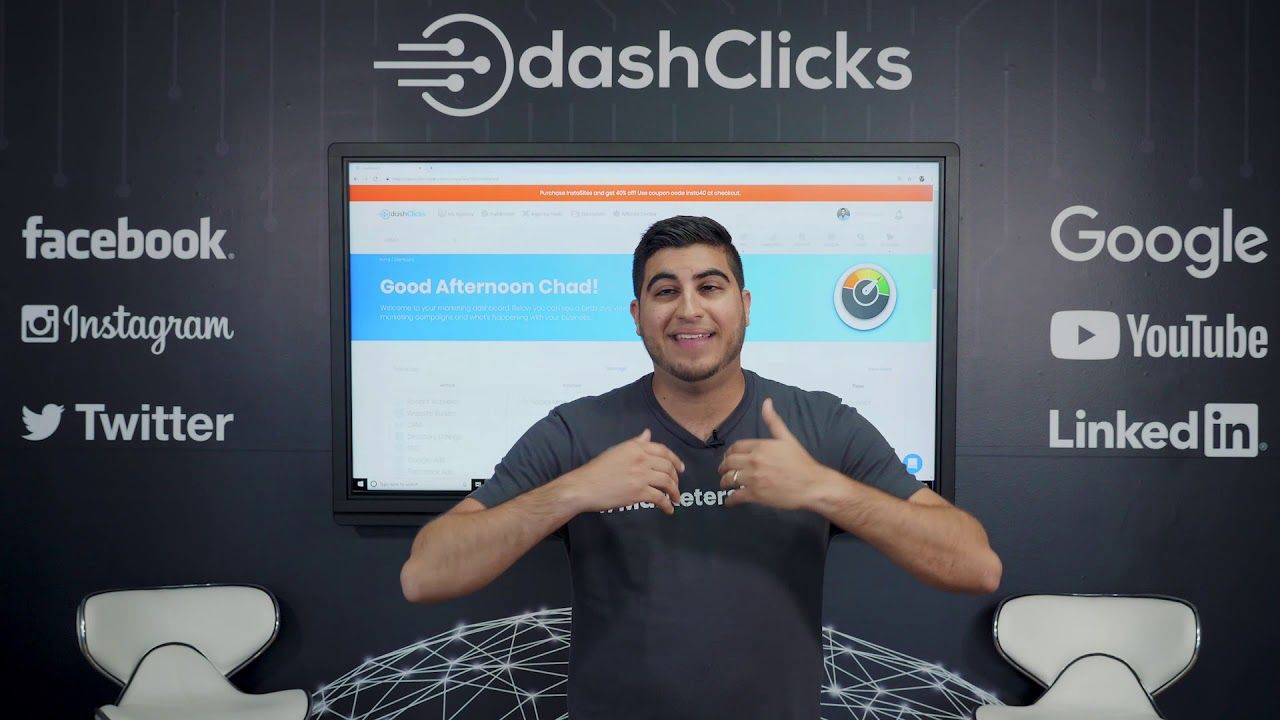 DashClicks CEO Chad Kodary Speaking to the Audience