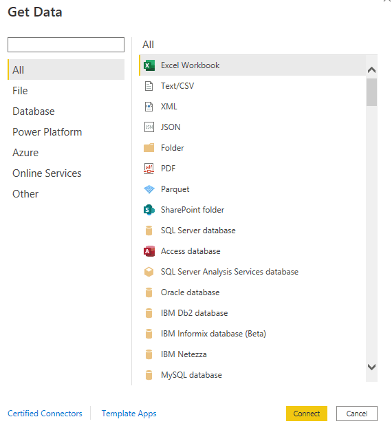 Get Data from Another Source in Power BI