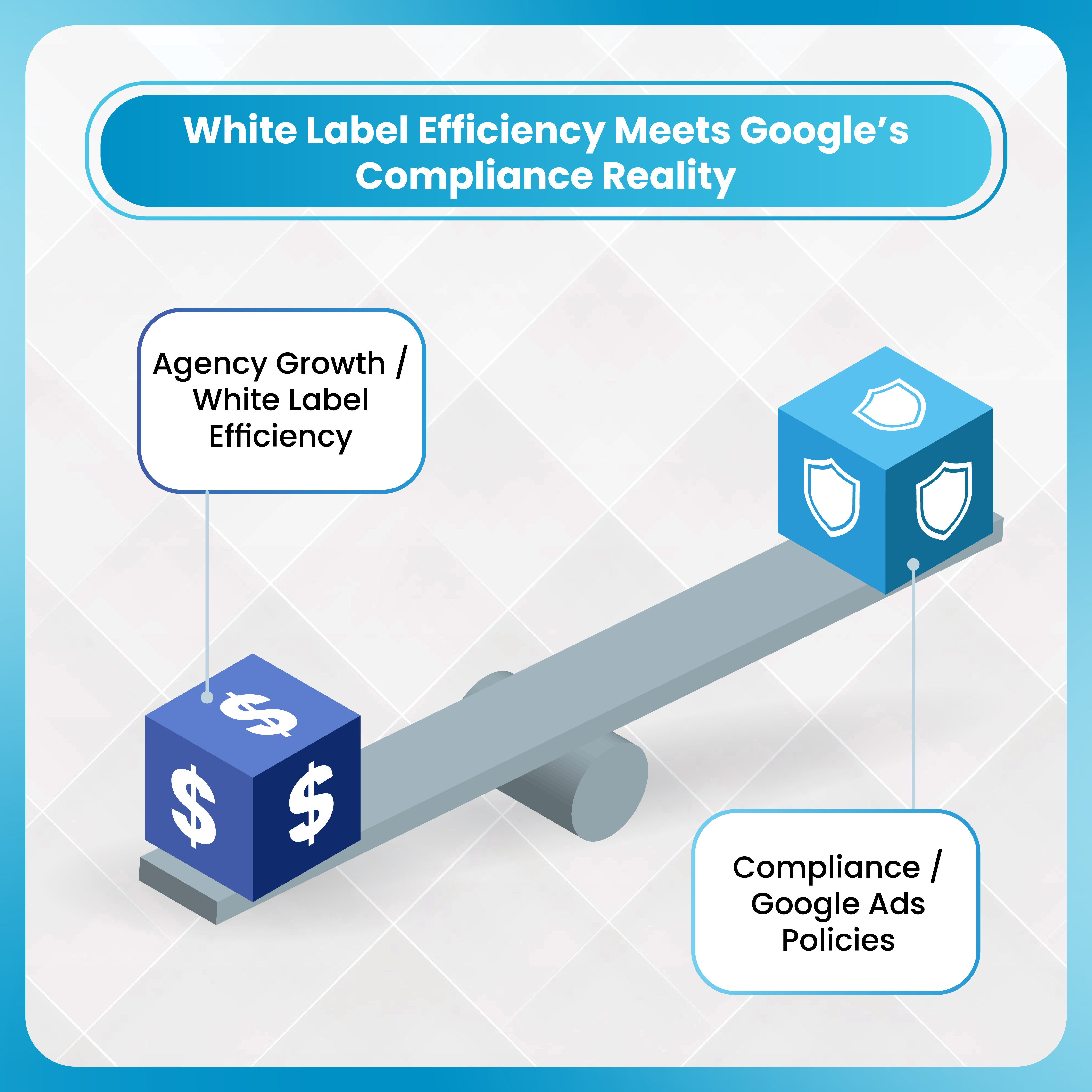 White Label Efficiency Meets Google’s Compliance Reality