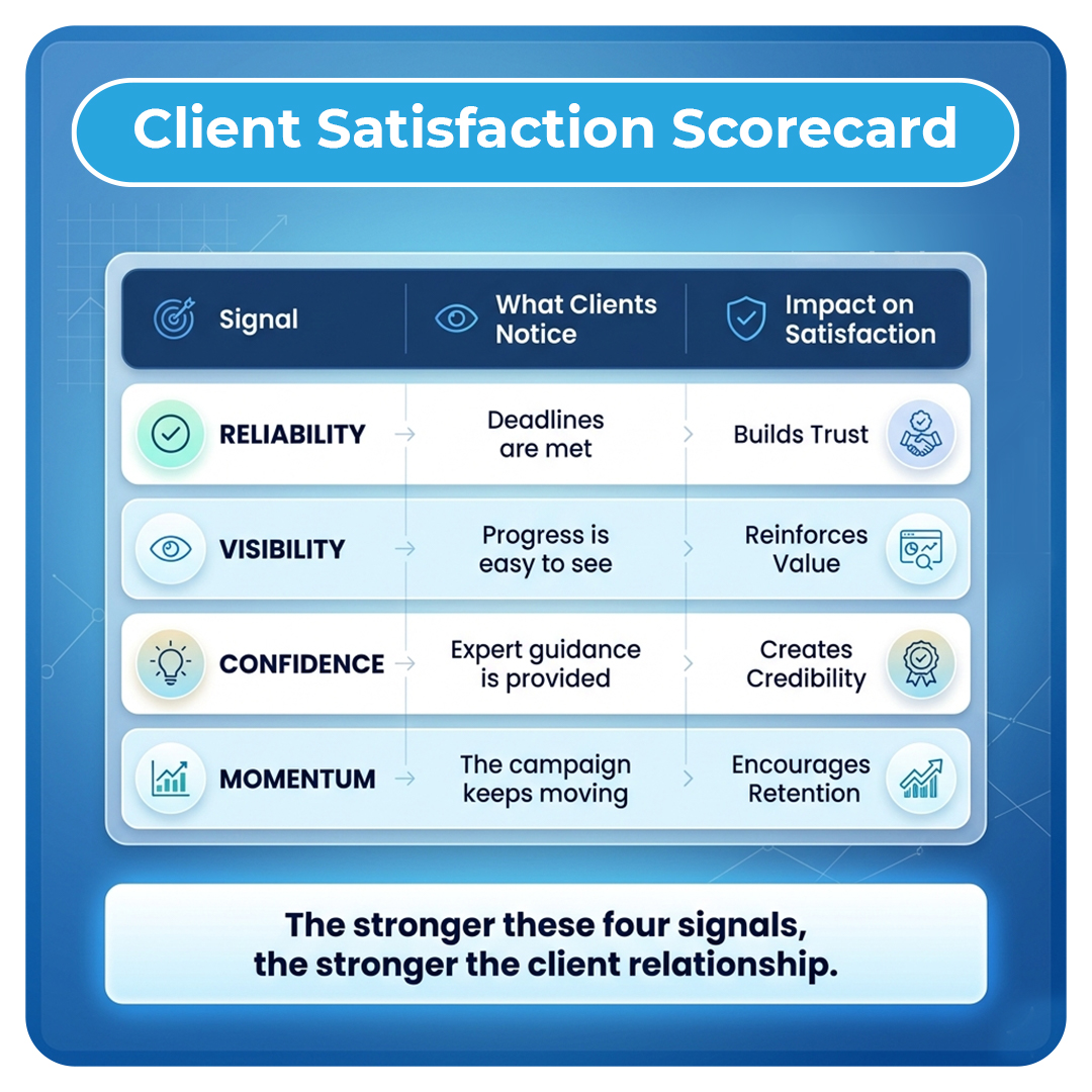 Client Satisfaction Scorecard