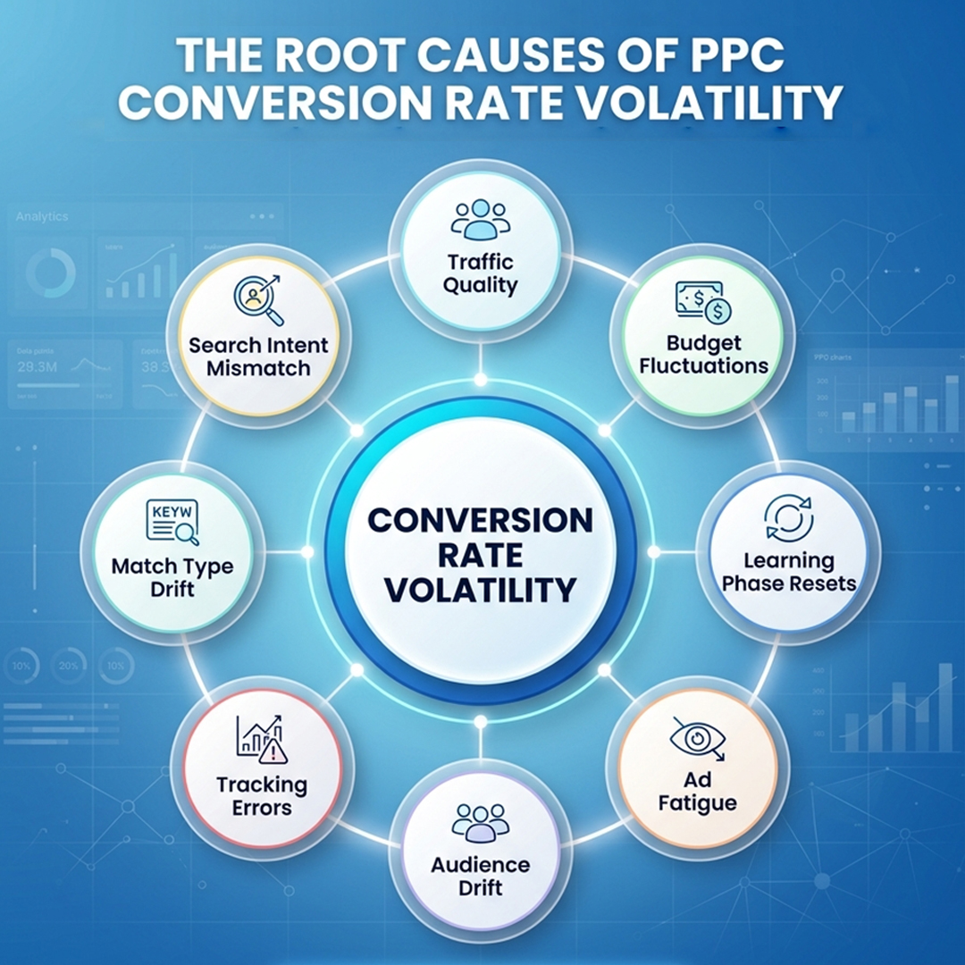 The Root Causes of PPC Conversion Rate Volatility