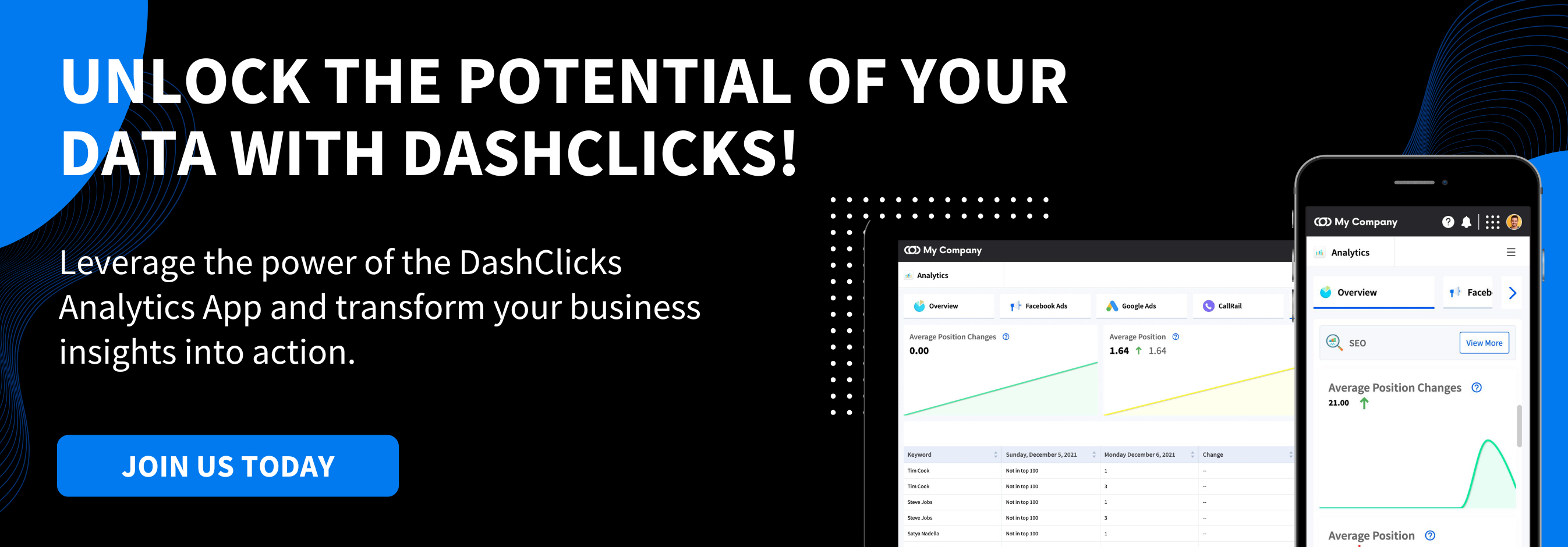 Unlock the Potential of Your Data With DashClicks!