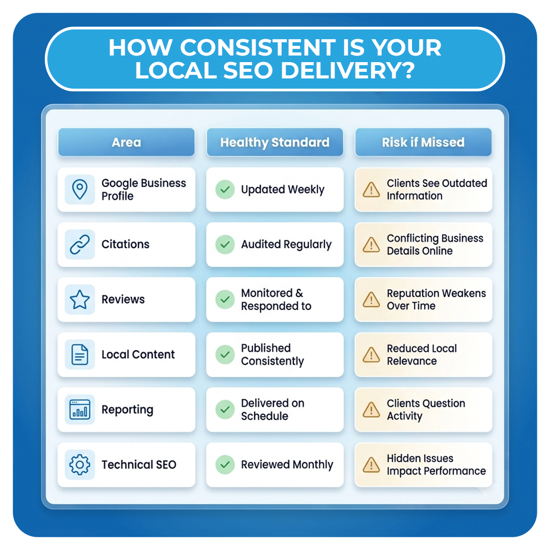 How Consistent Is Your Local SEO Delivery
