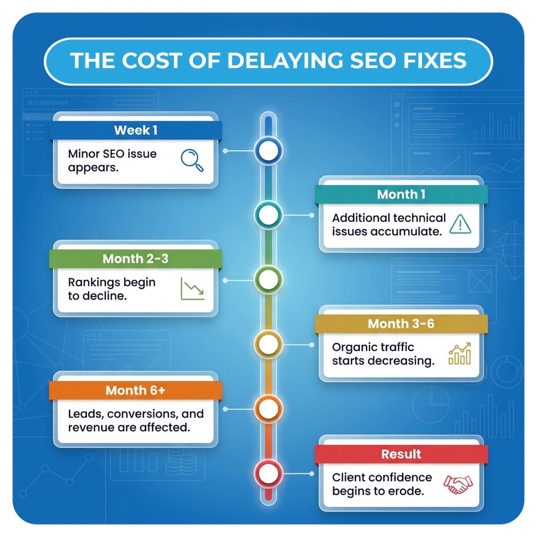The Cost of Delaying SEO Fixes