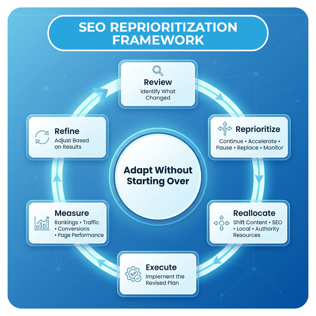 SEO Reprioritization Framework