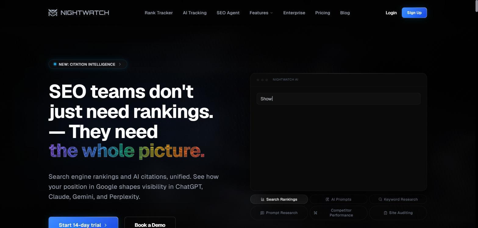 Nightwatch homepage