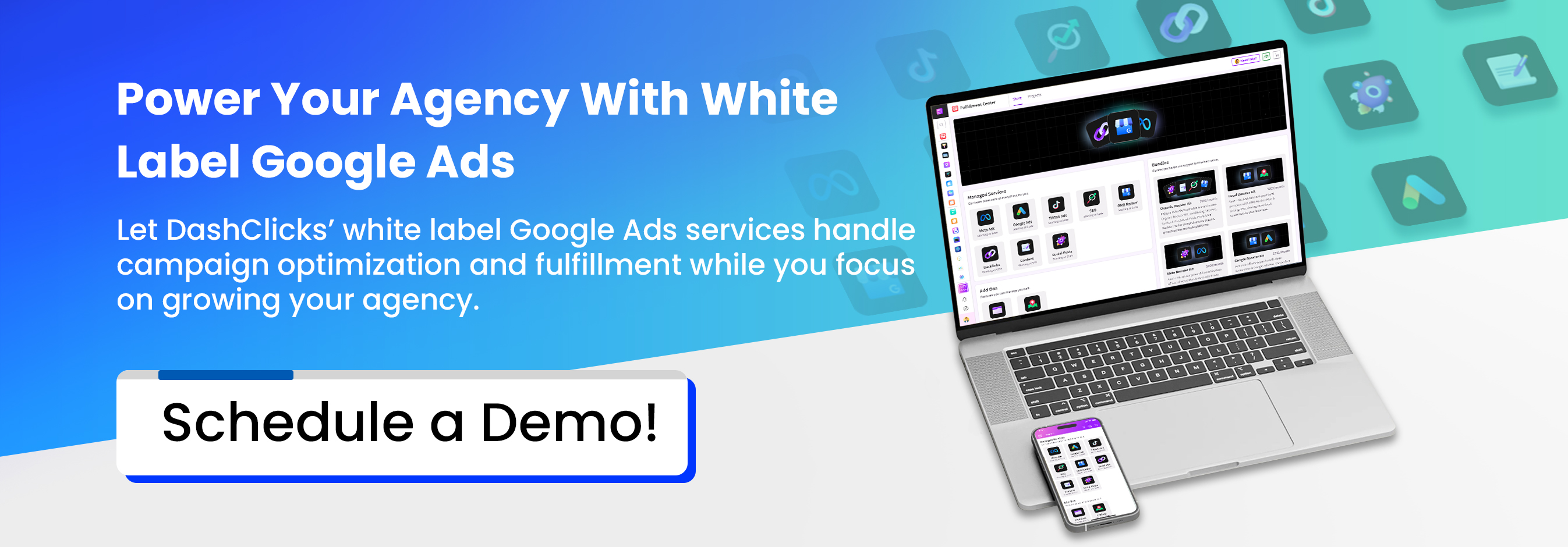 Power Your Agency With White Label Google Ads