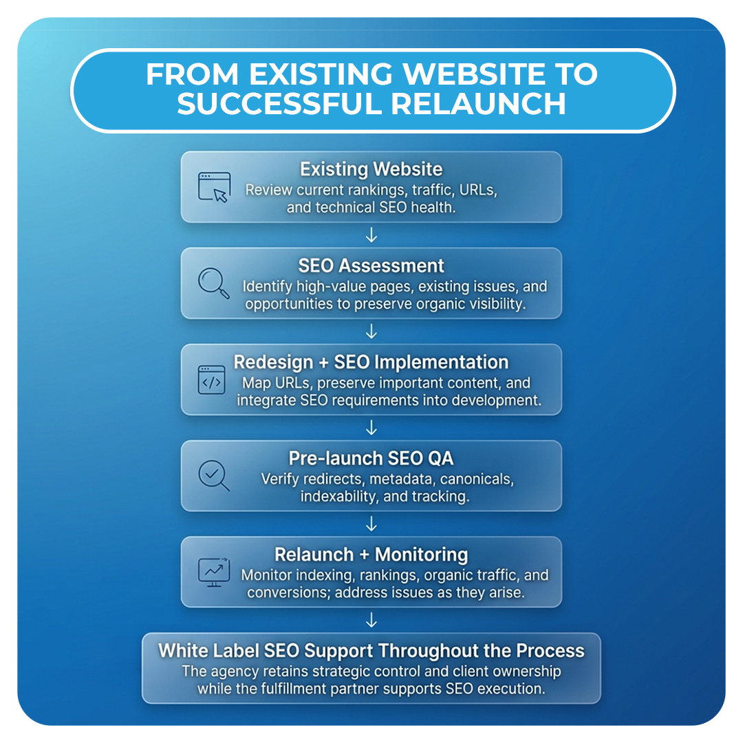 From Existing Website to Successful Relaunch