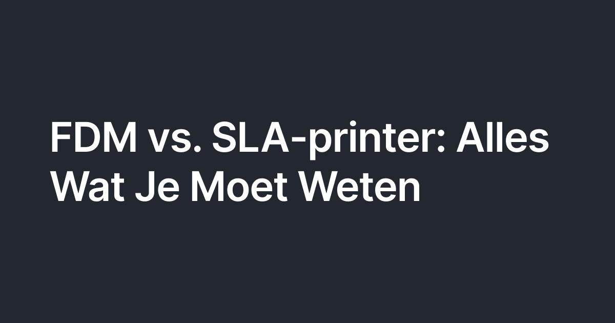 FDM 3D Printer