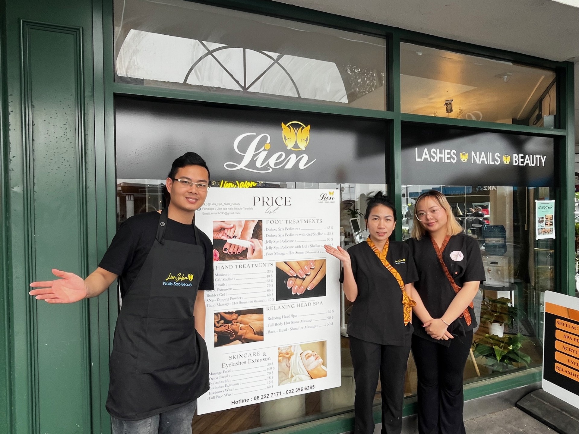 Lien Lashes & Nails Beauty Taradale