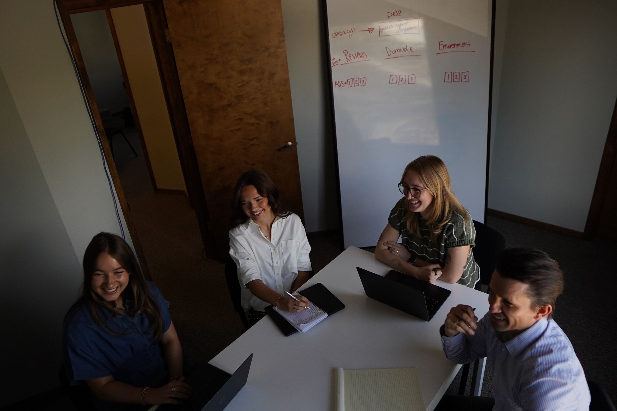 Team in the conference room