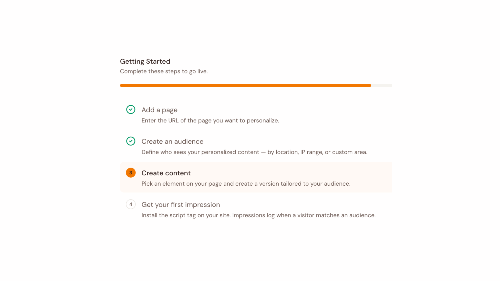 steps to getting started with geofli