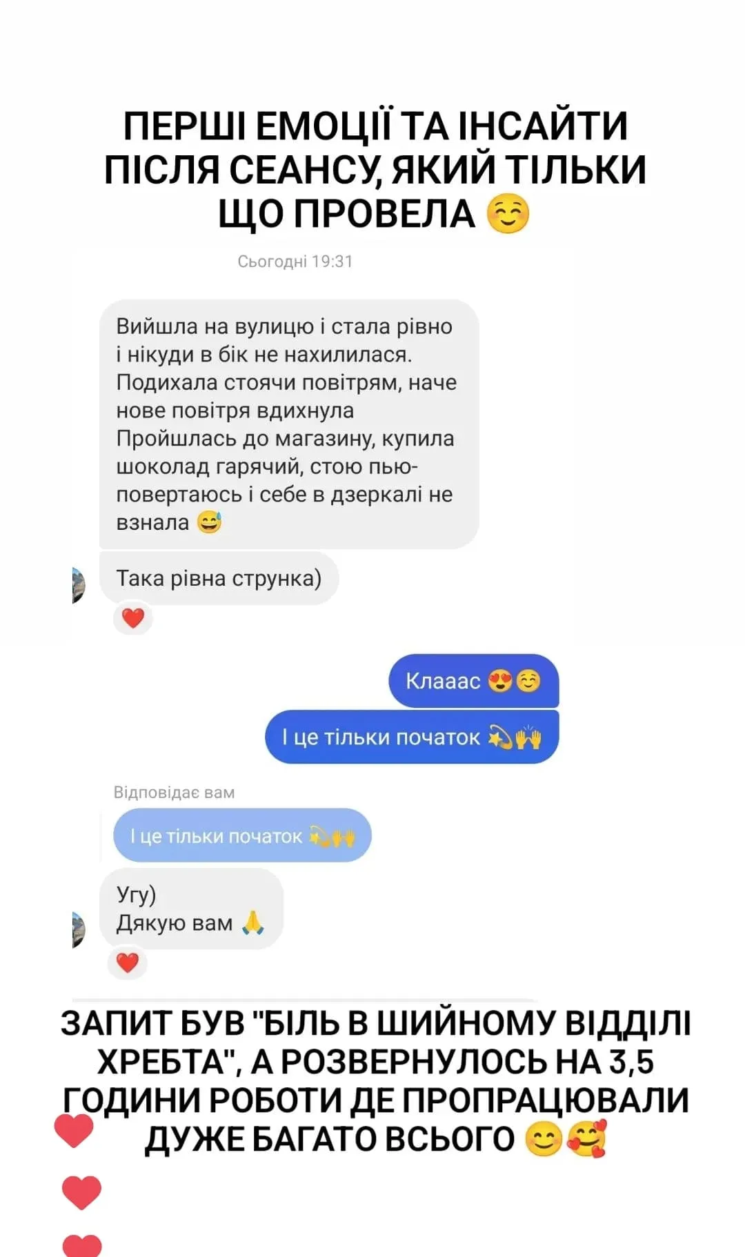 Відгук про регресію Інна Біленко 