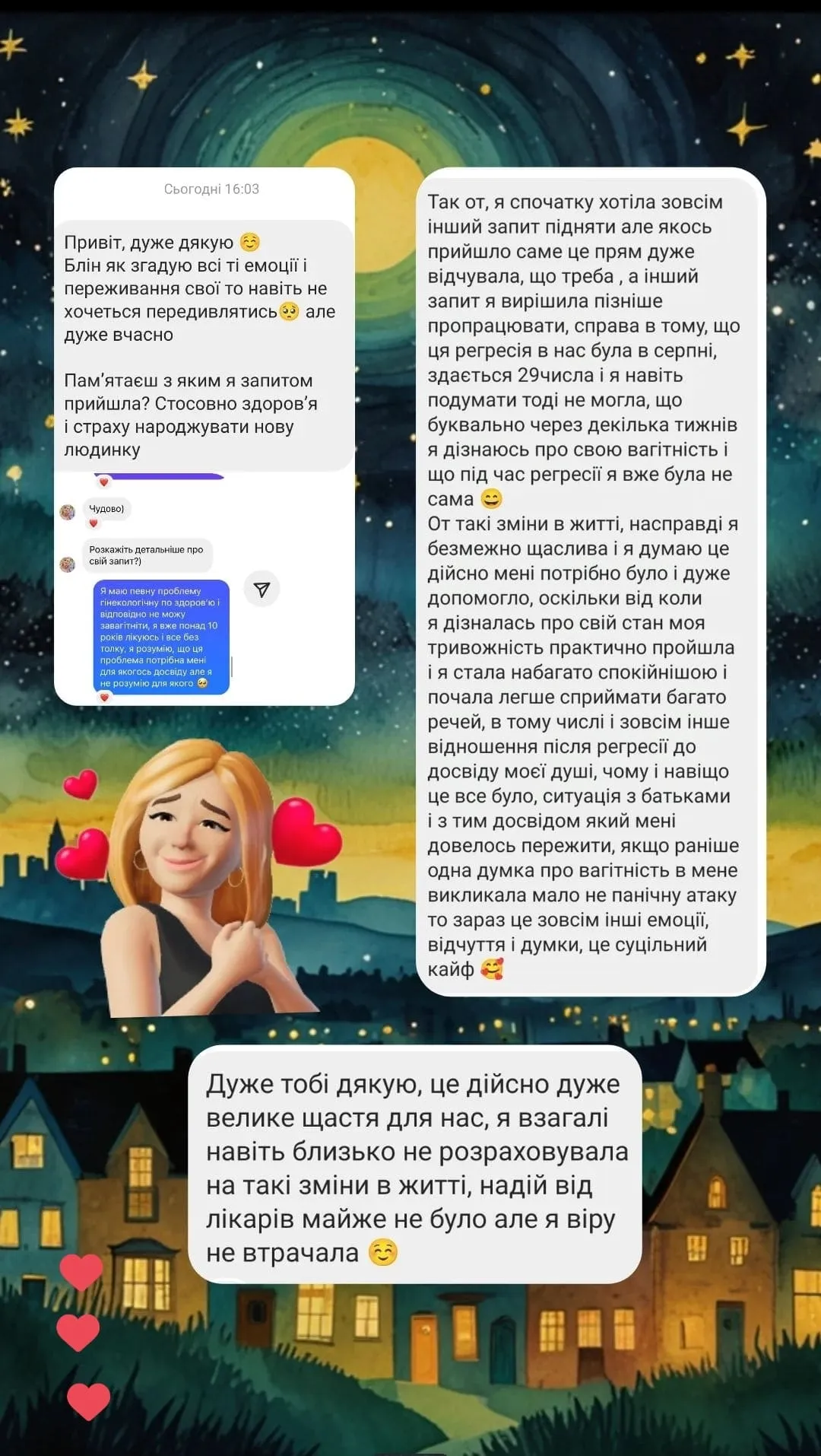 Відгук про регресію Інна Біленко 