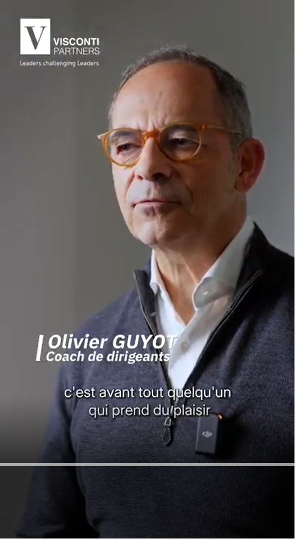 Olivier Guyot, coach de dirigeants