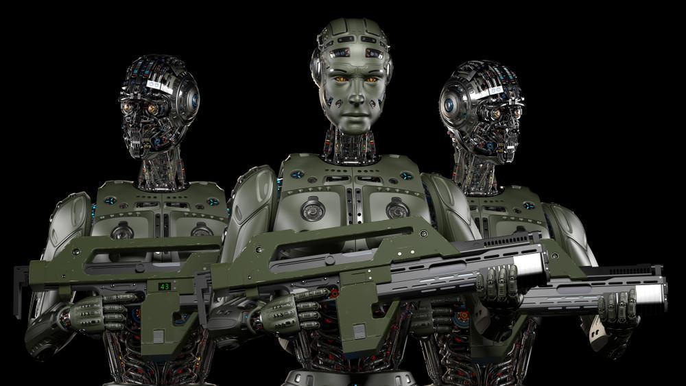 ai robots to use in military