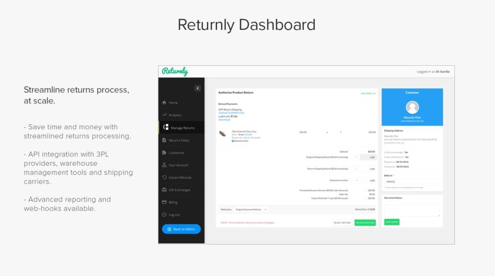 Returnly: Returns & Exchanges - Shopify Plugins