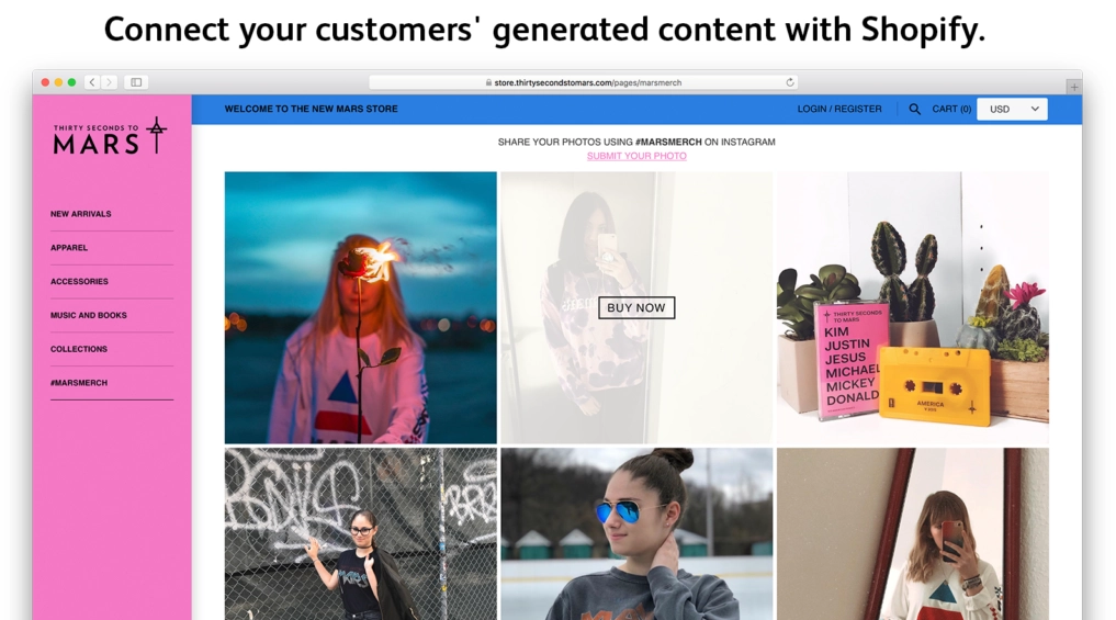 Socialphotos - Shopify Plugin