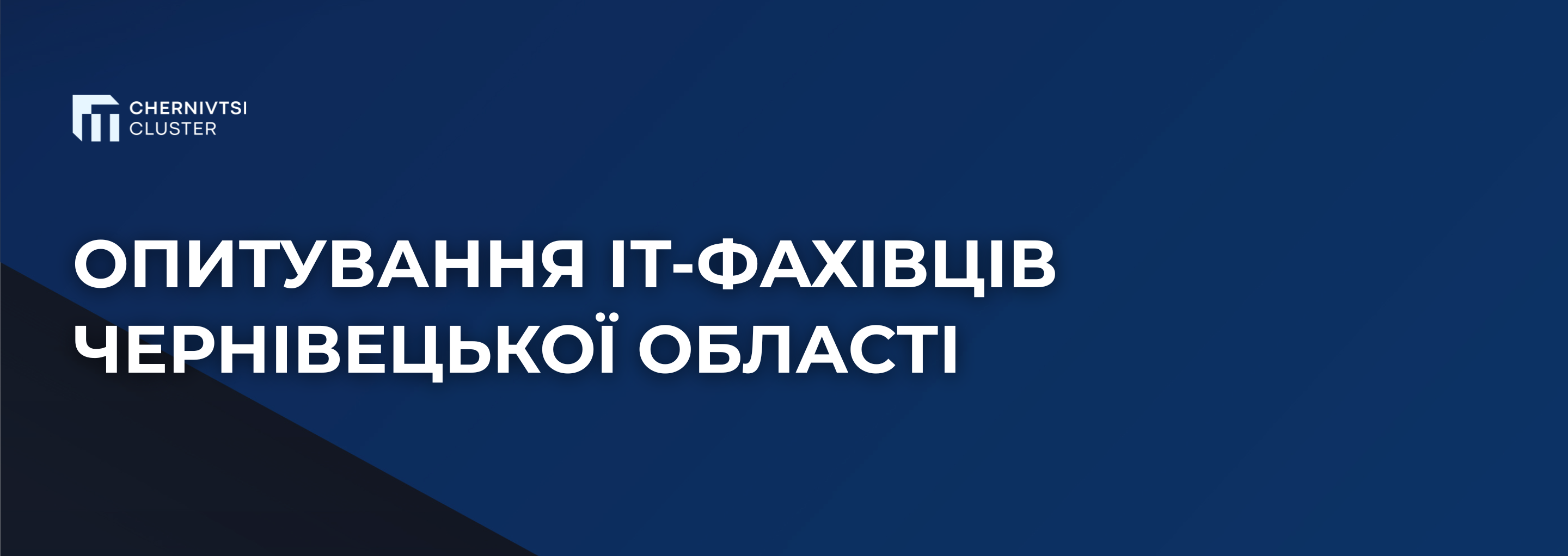 Опитування ІТ-фахівців Чернівецької області